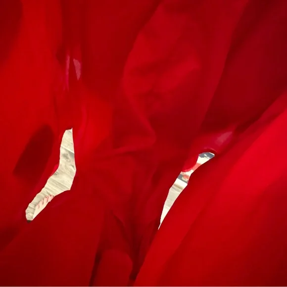 Red & Gold Football Romper by Queen of Sparkles. - Picture 8 of 10